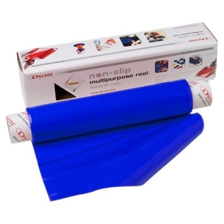 Fabrication Enterprises Fabrication Enterprises 50-1506B 16 in. x 6.5 ft. Dycem Non-Slip Material Roll; Blue 50-1506B